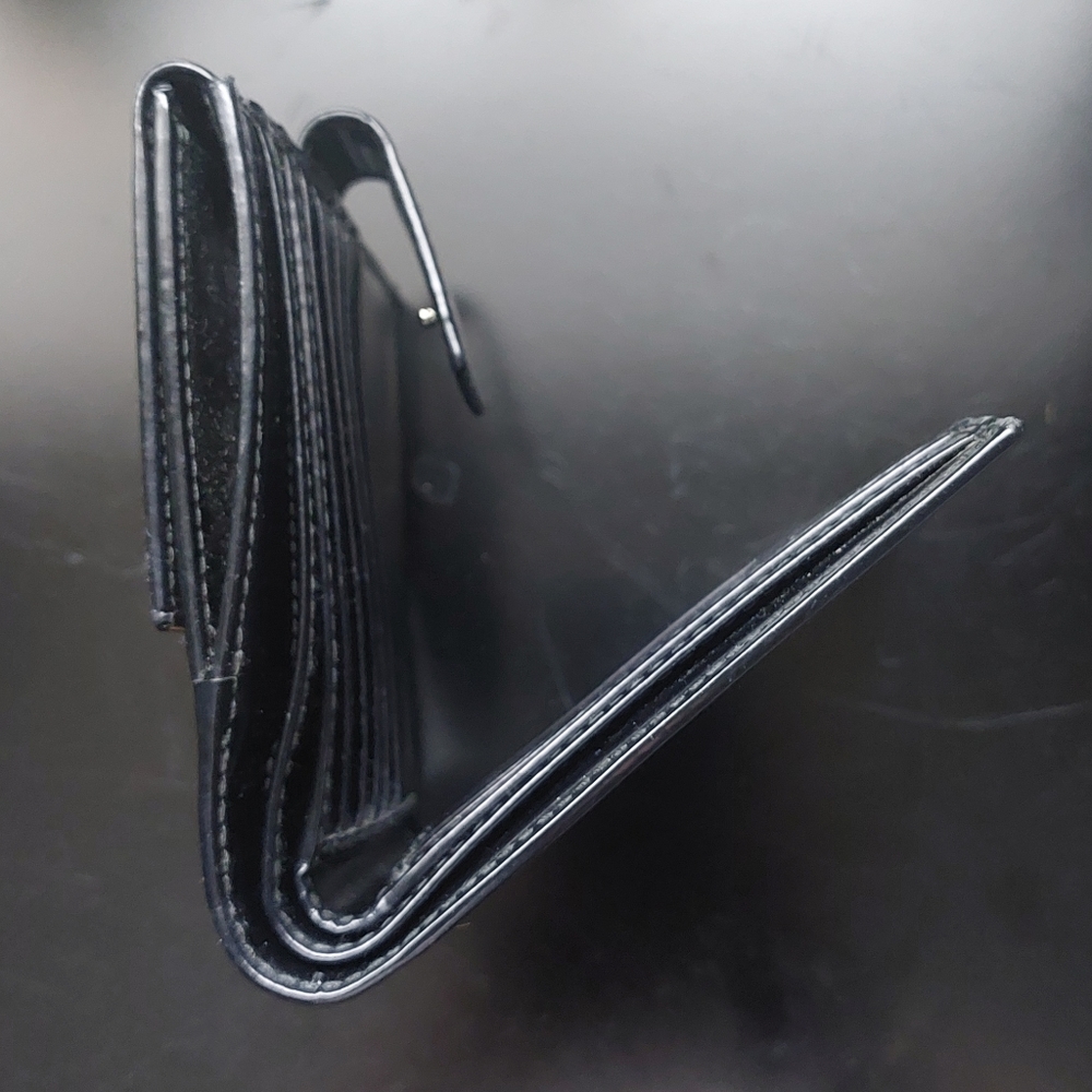 Authentic Gucci bifold wallet canvas and leather - Picture 7 of 12